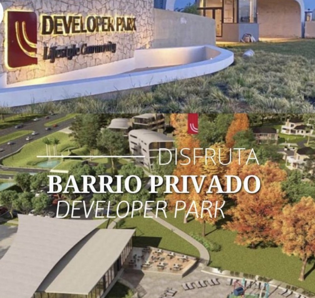 Lote  en venta Developer park 