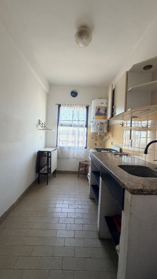 Alquiler departamento 3 ambientes a la calle vista abierta 
